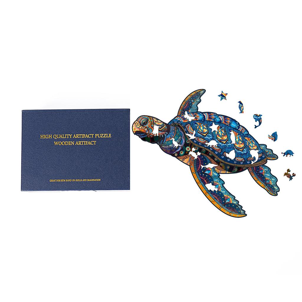 Wooden Puzzles for Adults, 100/200/300 Pieces Uniquely Irregular Animal Shaped Wooden Puzzles, High-difficulty Puzzle