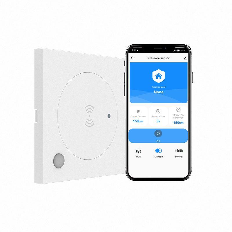 NEO Doodle ZigBee 24G Radar Smart Human Presence & Illumination Sensor with Switch