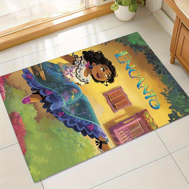

1pc. Colorful Floral Outdoor Rug for Home Decor, Office Carpet Gift, Vibrant Garden Mat, Encanto Inspired Decorationz041007 60cm by 90cm