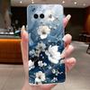 Phone Case For Vivo IQOO Z11 Turbo Fundas Capa Butterfly Bow Protective Casing Transparent Soft Silicone TPU Cover Coque