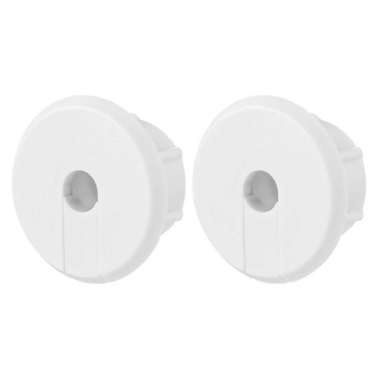 

2 шт. кабельної нитки Простий монтаж Настінна подача Міцна конструкція Набір для прокладання кабелю Ethernet 2pcs білий