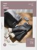 Damen High-Waist Fleecegefütterte Schlankheitsleggings - Übergröße, Warme Baumwolle, 9/10-Länge für Herbst und Winter