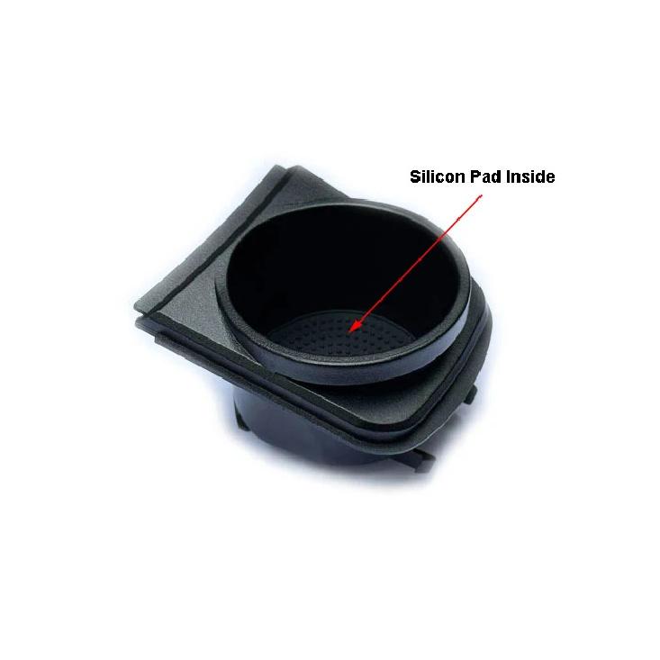 One Piece Black Color Drink Holder Cup Holder Drinkholder Cupholder Replacement For Porsche Cayman & Boxster 981 718 / 911 991