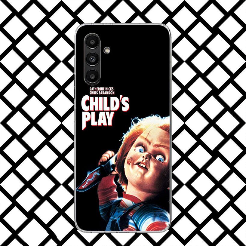 Chucky Doll Horror Movie Phone Case for Samsung Galaxy A17 A37 A57 A16 A26 A36 A56 A15 A25 A35 A55 A14 A24 A34 A54 A13 A23 A33 A