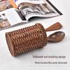 Nachgemachte Rattan-Abtropf-Stäbchenhalter