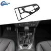 Carbon Fiber Central Gear Shift Panel Frame Cover Trim For Jeep Cherokee +