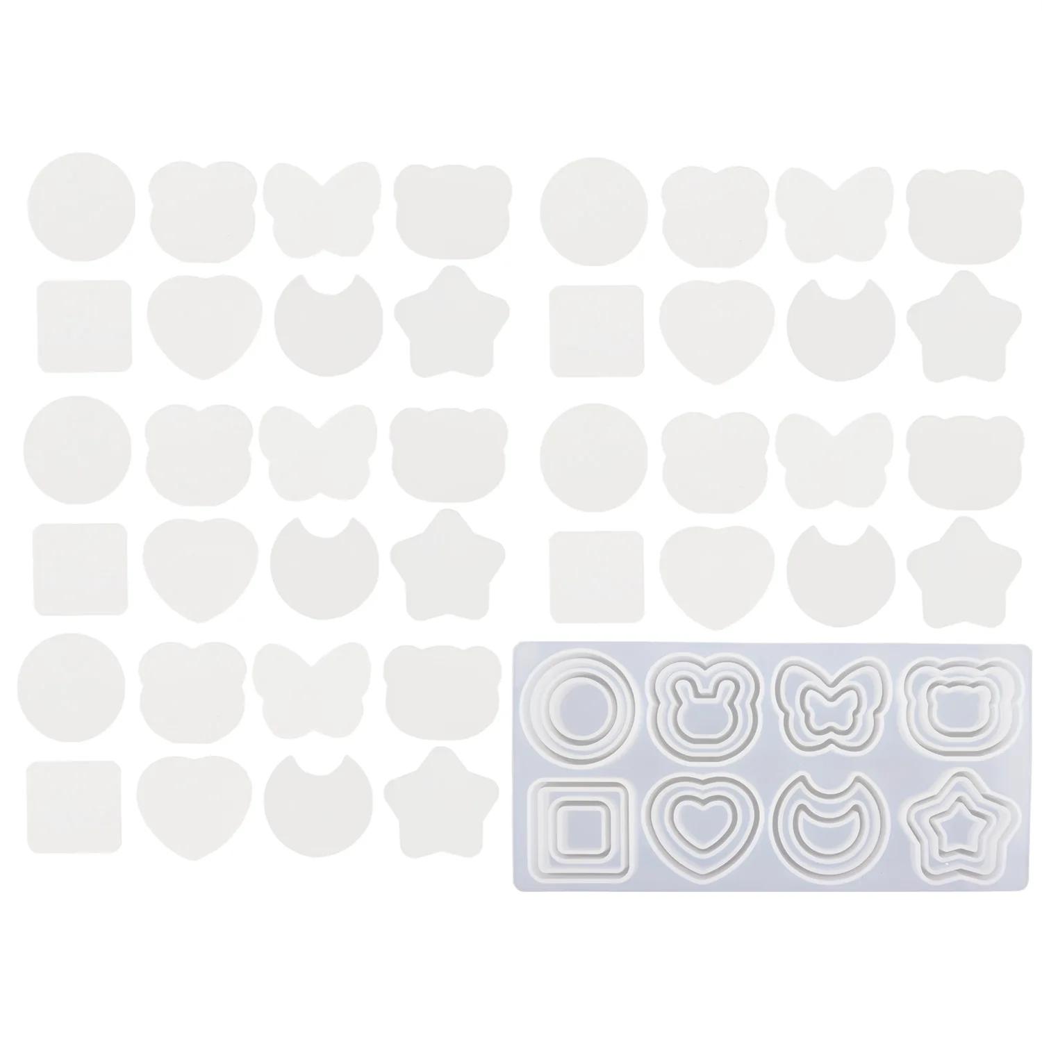 

DIY Kawaii Double Layer Heart&Butterfly Shaped Silicone Mold for Epoxy Resin Keychain Craft Moulds Quicksand Shaped Craft Tools