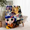 1pc Blanket - Coraline Print Design, Lightweight Blanket for Sofa, Bed- Soft &Warm, Gift for All Seasons