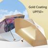 Mini Sun Umbrella Rain Umbrellas Anti UV 6-Folding Parasol Portable Lightweight Women Men Pocket Sunshade Umbrella for Travel