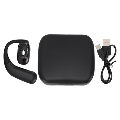 Single Bluetooth Earbud Noise Cancelling Long Battery Life Single Wireless Earphone for Business