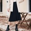 Betu Women's Pleated A-line Knit Skirt