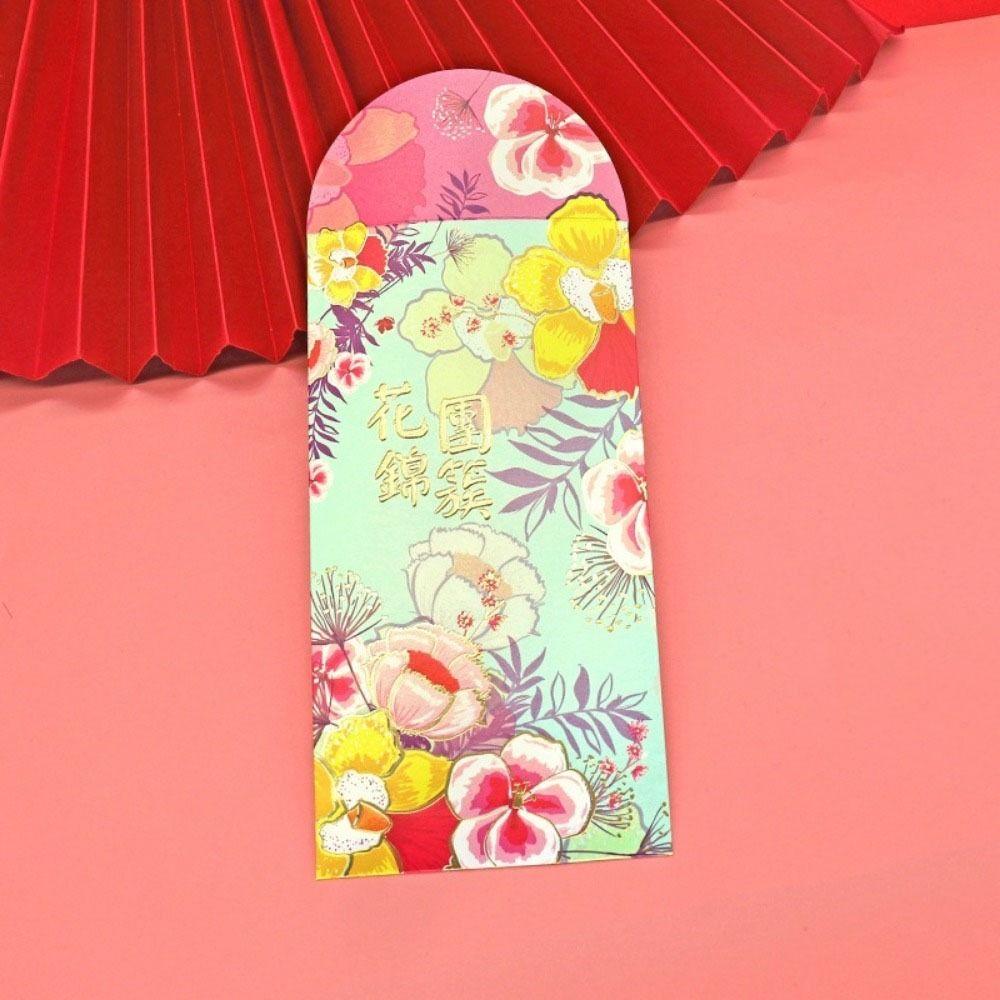 6Pcs Traditional Lucky Red Pocket Chinese Style Gift Bags  Birthday Celebration