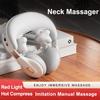 Smart Neck Massage Portable Shoulder Neck Massager Heat Cervical Muscle Relaxation Kneading Health Improve Blood Circulation