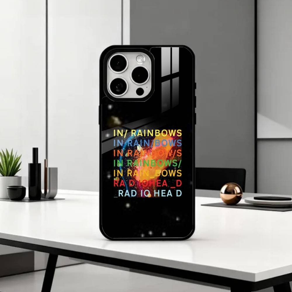 R-Radiohead In Rainbows Phone Case For iPhone17,16,15,14,13,12,11 Plus,Pro Max Magnetic For Magsafe Wireless Charging