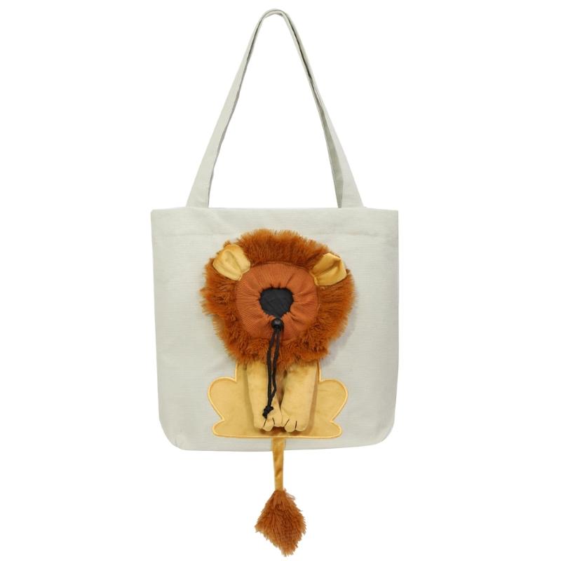 

Pet Carrier Tote Bag Dog Carrier Bag Cat Carrier HandBag Pet Handbag Carrier Small Animal Carrier Bag TravelCat Carrier світло-сірого кольору