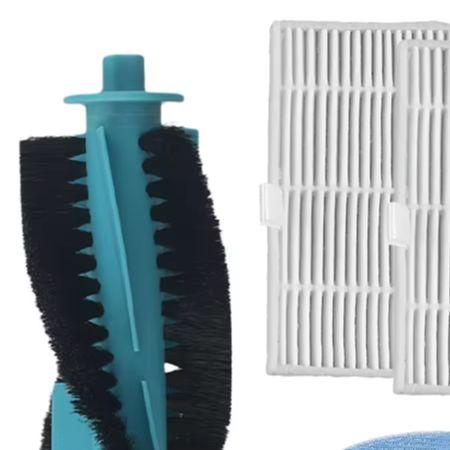 Replacement Roller Side Brush Filter Mop Cloth Kit For Honor Choice Robot Cleaner M1 Vacuum Parts Accessories