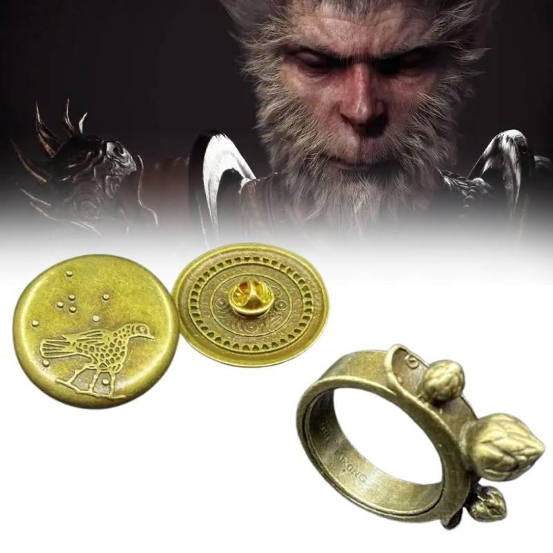 Atemberaubende Wukong Metallkunstwerke Luxuriöse Geschenkausgabe Perfekt für Sammler und Fans