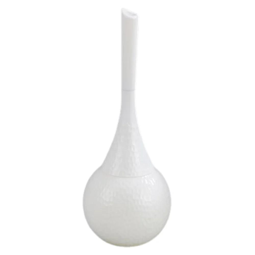Leichtes Luxus Toilettenbürsten-Set Abnehmbarer Kopf Exquisiter Vertikaler Toilettenbürstenhalter Ergonomisch Kratzfest