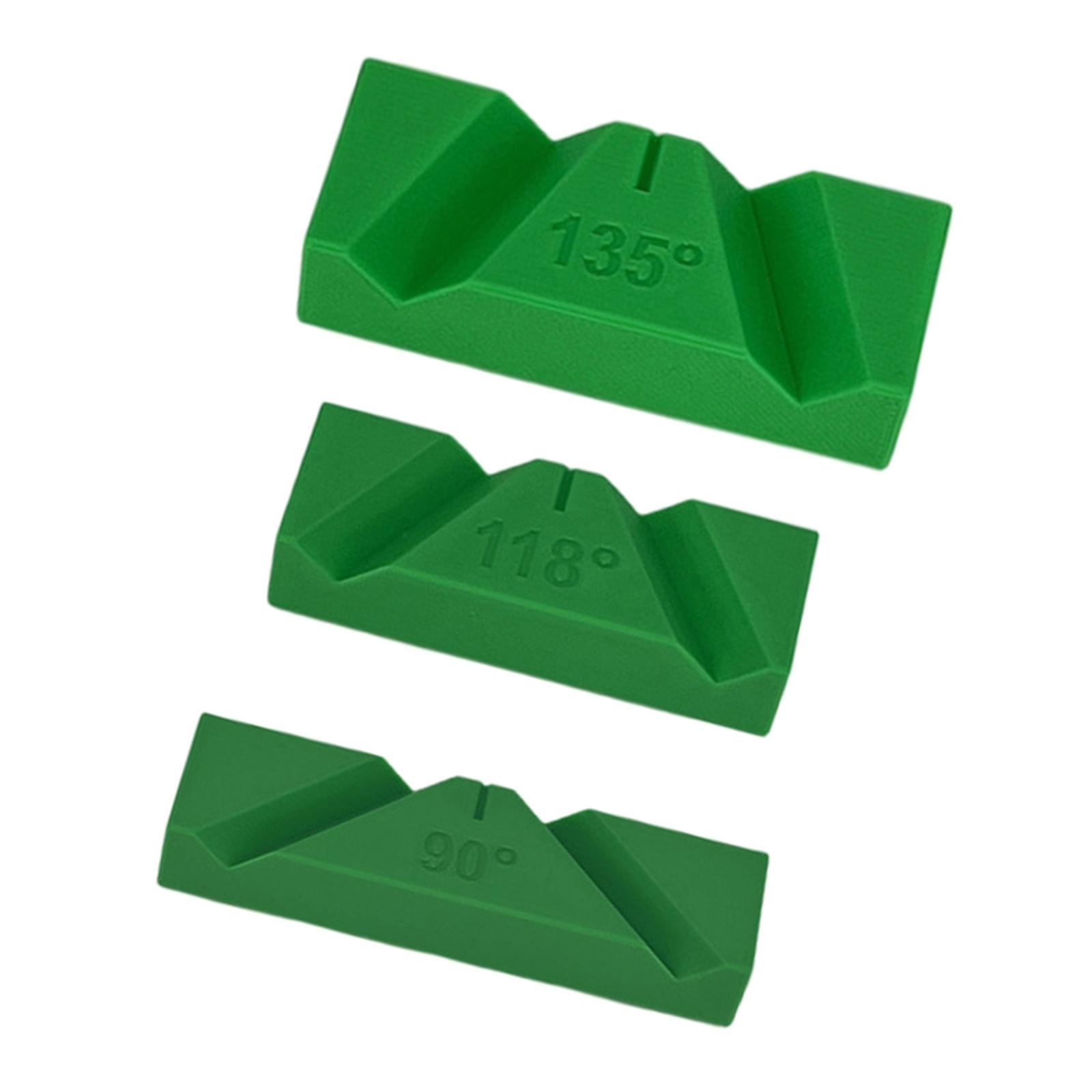 

3PC Drill Sharpener Kit Multiple Angled Precise Grinding 90 118 135 Degrees Heavy Duty ABS Construction For Woodworking 1