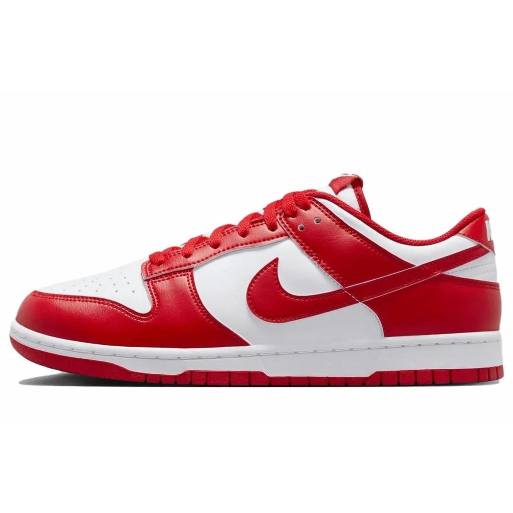 Nike Dunk SB Red Night 2.0 Low Top Skateboard Shoes Unisex Red Black HF5441-104(Team990-2.0)