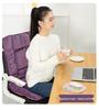 Heated Office Chair Cushion with Backrest - Electric Warming Pad for Autumn and Winter