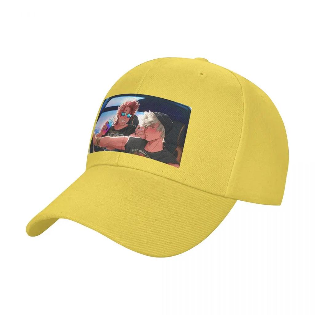 Summer Road Trip  Kiribaku Baseball Cap Thermal Visor Fishing Hat Western Hat Baseball For Men Womens