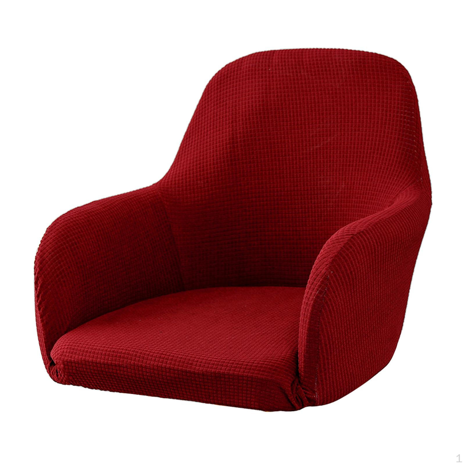 

Чехлы для стульев для столовой, мягкий эластичный чехол, съемный, можно стирать винный