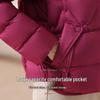 XueZhongFei Women's Stand Collar Thickened Down Jacket