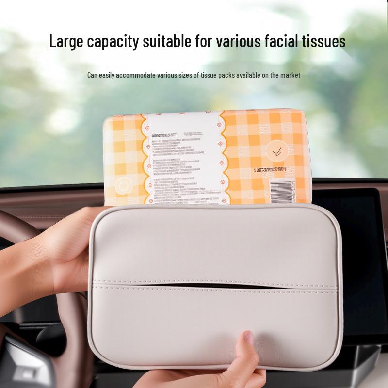 BYD Xia Car Tissue Box: Hanging Rear Seat Storage Bag