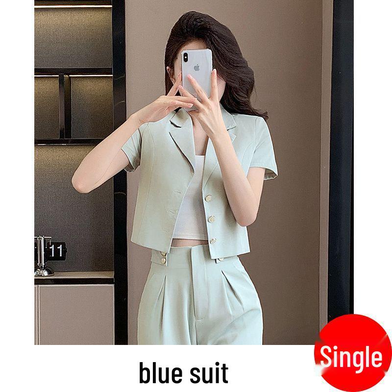 

Petite Women s Summer Suit: Elegant, Professional, Short-Sleeved, Casual Wear S (recommended weight 81-90 lbs)