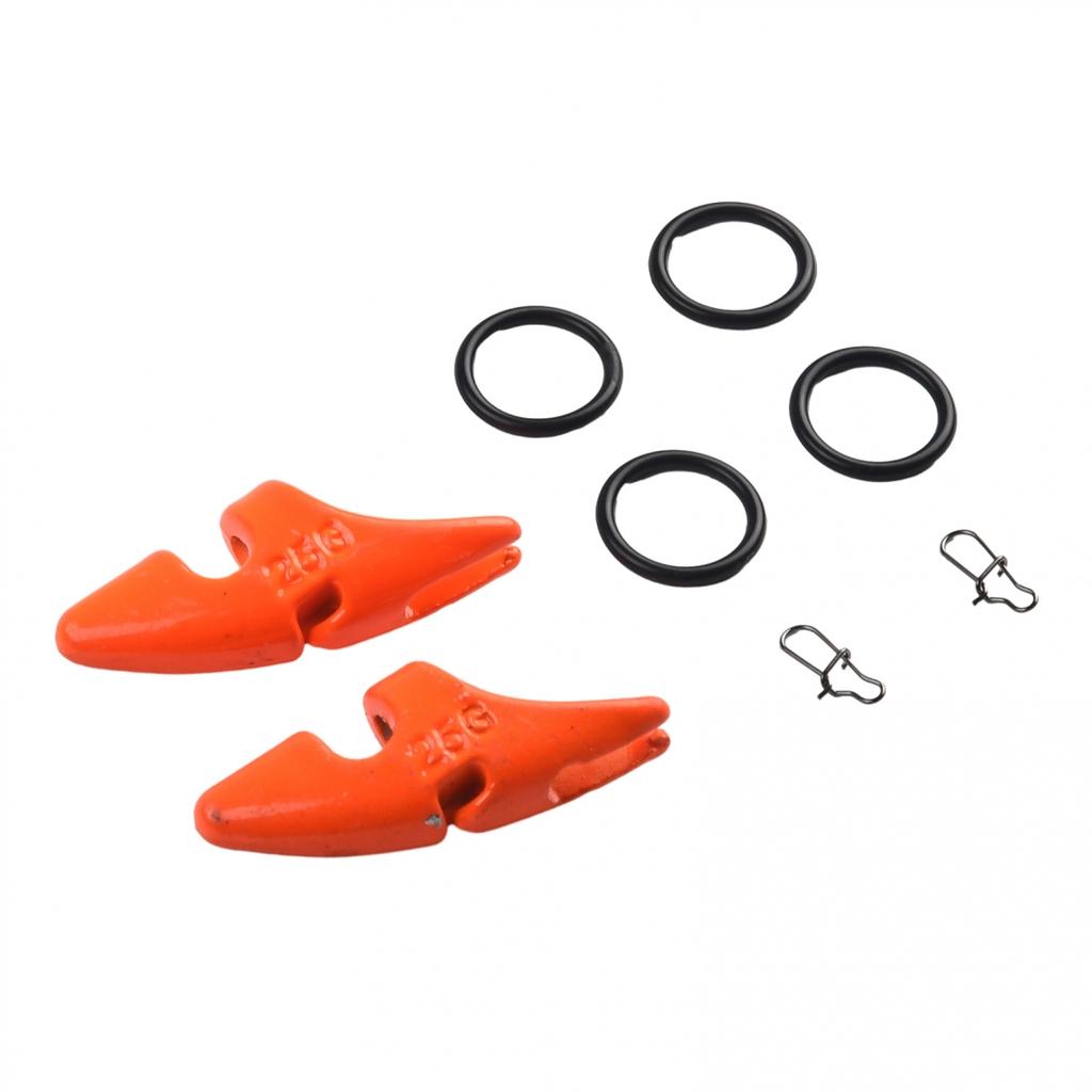 10/15/20/25g Squid Jig Tip 2pcs/Pack Egi Jig Jigs Run Weight Sinker