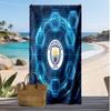 Manchester City Printed Beach Towel Quick Dry Soft TowelPortable Large Rectangular Beach Blanket for Travel Swimming Pool