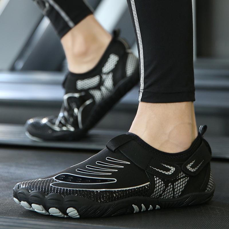 Hallen-Fitnessschuhe ******** Seilschuhe Stoßdämpfende Laufbandschuhe Fitnesstraining Yoga Fünf-Zehen-Radschuhe