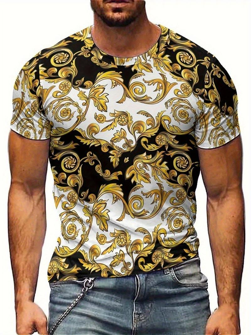 

Baroque style short-sleeved T-shirt S