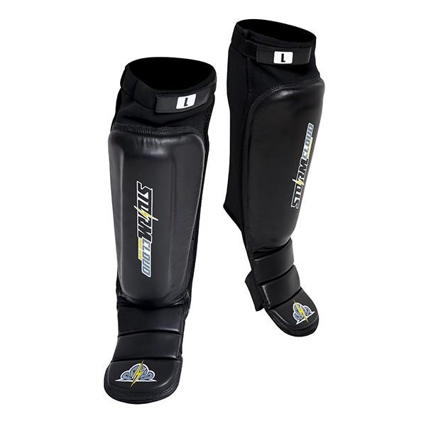 StormCloud Lightning Serie - Scheenbeschermer MMA - XL - Lichte Constructie - Neopreen Sok