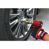 TONE Thin long foil nut socket for impact with protector 4AP-19LLN Drive angle 12.7mm (1/2") Red Width across flats 19mm