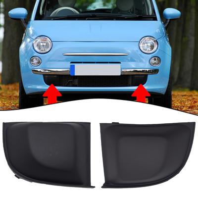 Garniture de cache-pare-chocs avant de voiture pour FIAT 500 2007 2015 Pièces OEM 735455037