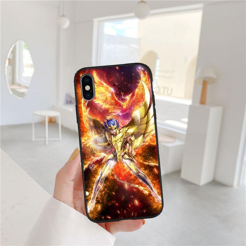 BF89 S-Saint S-Seiya Soft Shell Phone Case for Samsung Galaxy Note 10 20 S23 S24 S25 Ultra FE Plus Edge Lite A02S A35 A07 A17