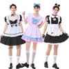Costume da Cameriera Carino di Halloween Lolita Abbigliamento da Uomo Capo Inverso Taglie Forti Vestito Costume da Festa