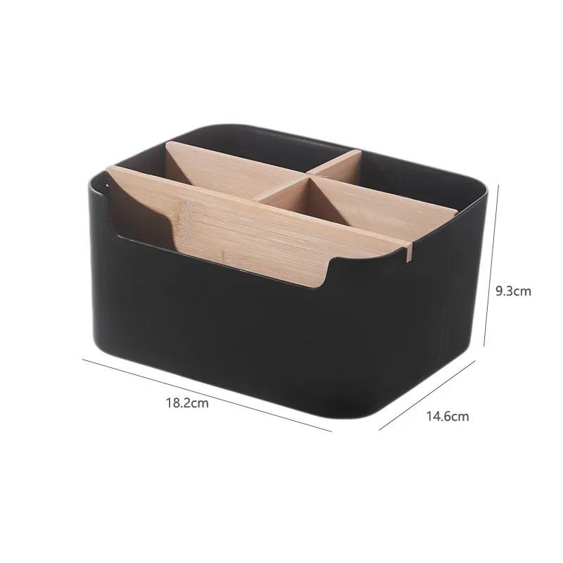 Couchtisch Bambus Kosmetik Aufbewahrungskorb Kleinigkeiten Aufbewahrungskorb Wohnzimmer Aufbewahrung Desktop Aufbewahrungsbox