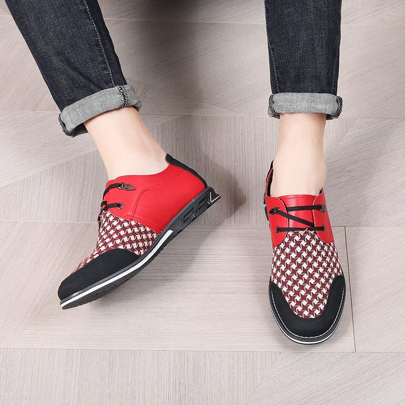 Xiyin men's casual single shoes Korean version of large-size men's shoes summer non-stinky feet versatile driving shoes 2025