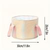 Portable Foldable Foot Foam Bucket, 5-Layer Insulation - Multi-Functional Foot Foam Bucket, Aluminum Film Heat Insulation