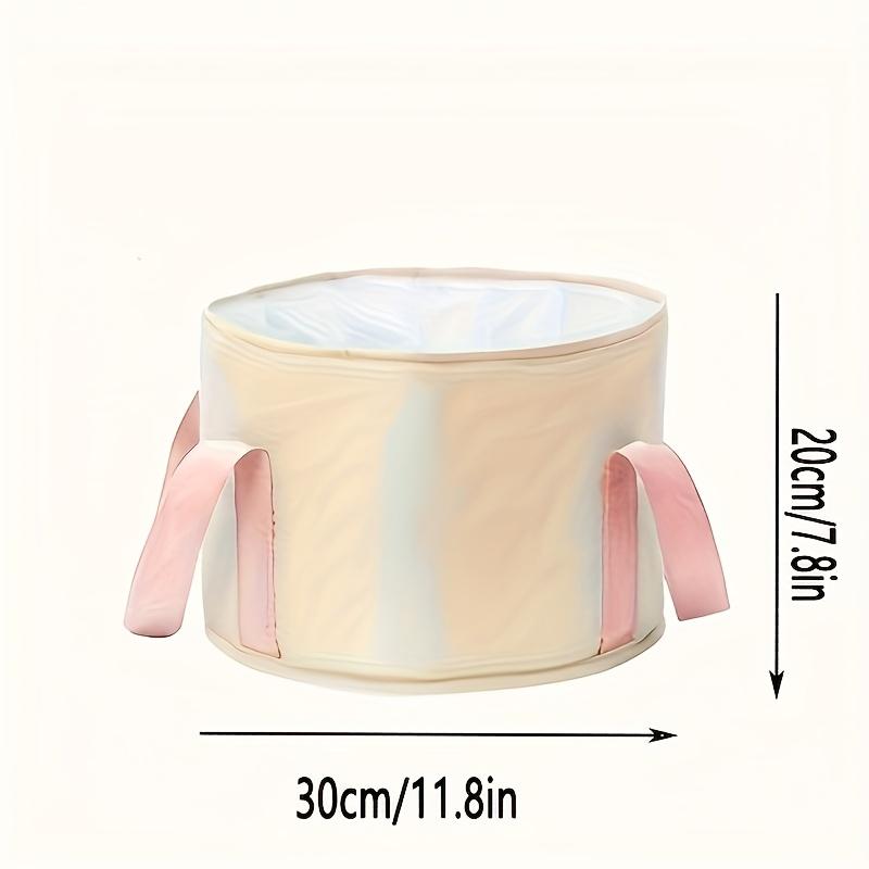 Portable Foldable Foot Foam Bucket, 5-Layer Insulation - Multi-Functional Foot Foam Bucket, Aluminum Film Heat Insulation