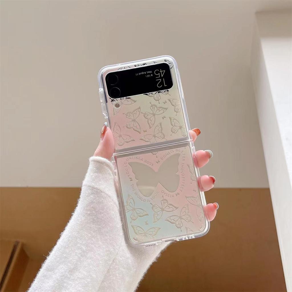 Leopard Print Foldable Phone Case For Samsung Z FLIP  3 4 5 F711 F9260 W22 5G On Samsung Z FOLD 3 4 5 F936 W23 ZFLIP Cases Cover