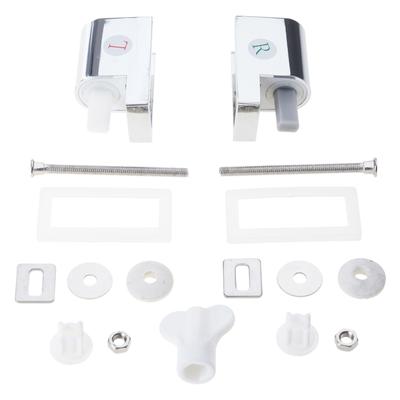 Fixation de Toilette Améliorée Charnières à Fermeture Douce Pièce de Siège de Toilette à Fermeture Douce