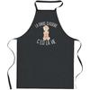 Kitchen Apron - Classical Dance It's the Life - Black - Cotton - Printed In France