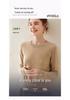 Women's Soft Cashmere Sweater - Warm, Casual Knit, Long Sleeve, Round Neck, Perfect for Autumn/Winter