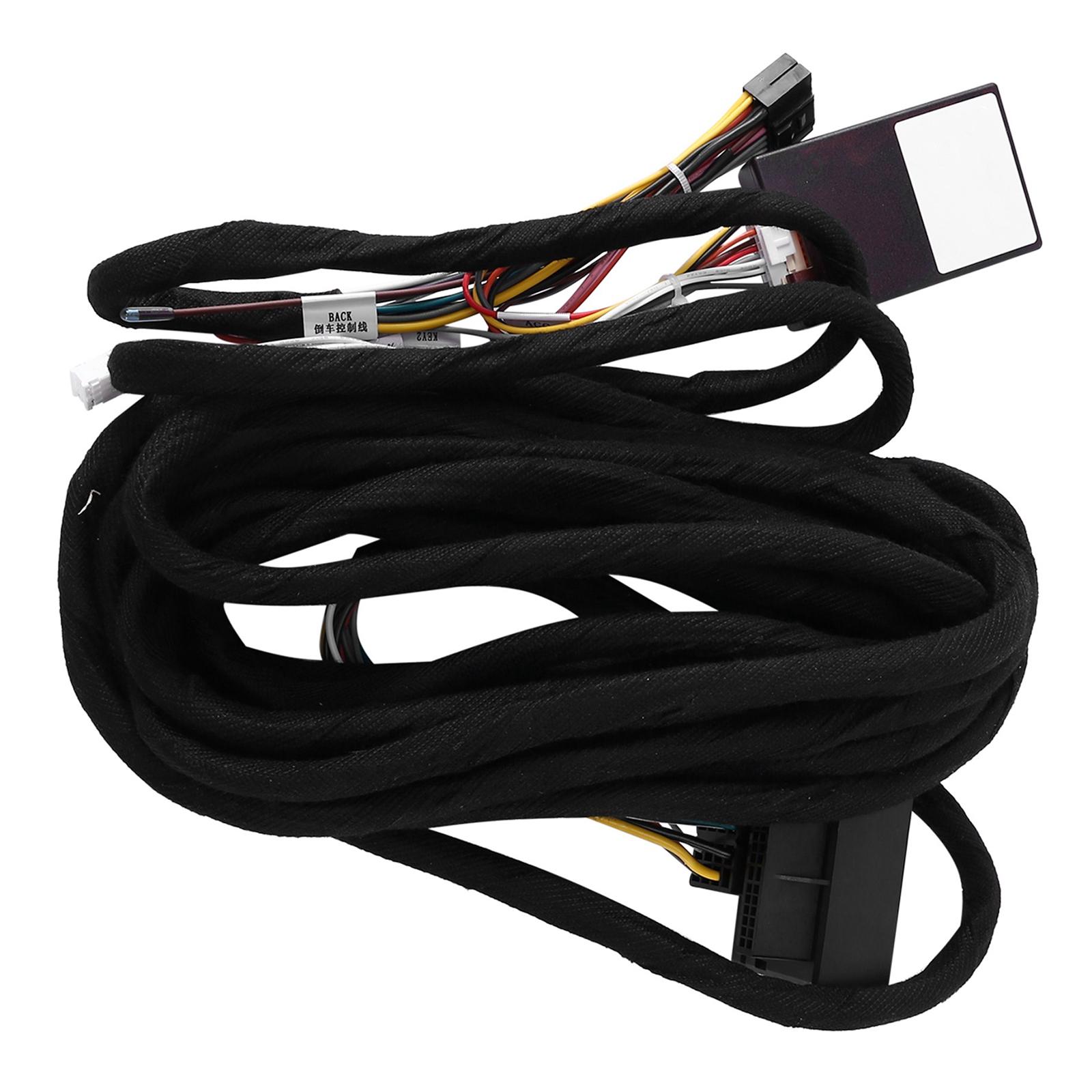

Car Extended Wiring Replacement Extension Cord Harness Cable with Canbus Box for Navigation Easy Installation 1