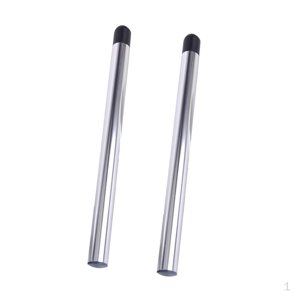 2 Pcs Handlebar Handle Bar 22mm 7/8  Grips Tube for Universal Motorcycle