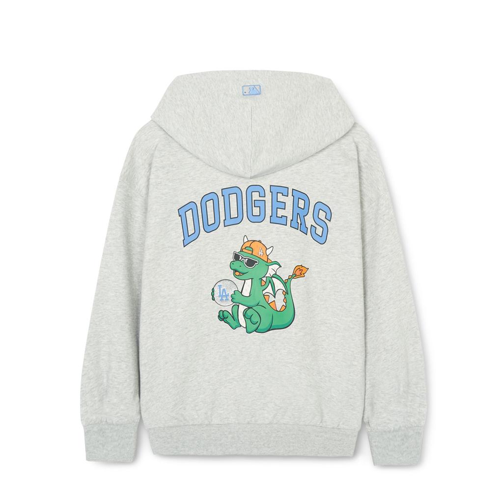 New MLB Sweatshirt Light Heather Gray Kids' 7AHDDN141-07MGL